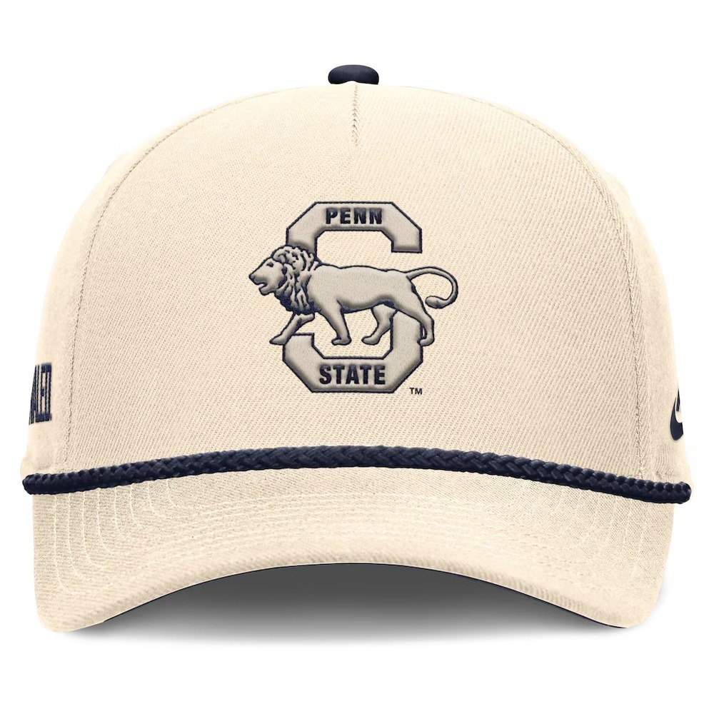 Penn State Nittany Lions Nike Unisex Legacy Vintage Rope Rise Adjustable Hat NWT